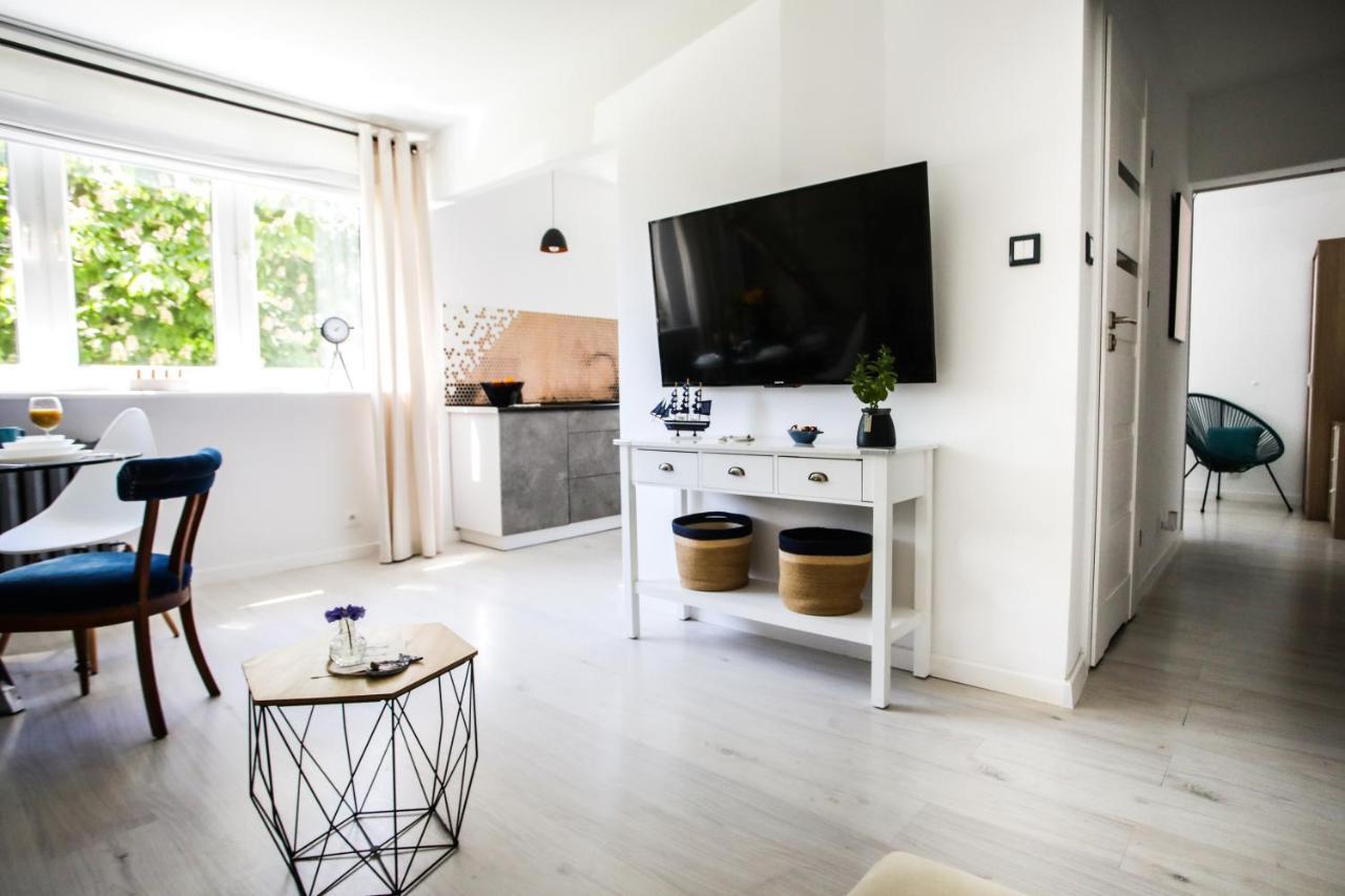 Apartament Szaro Na Bialym Władysławowo エクステリア 写真