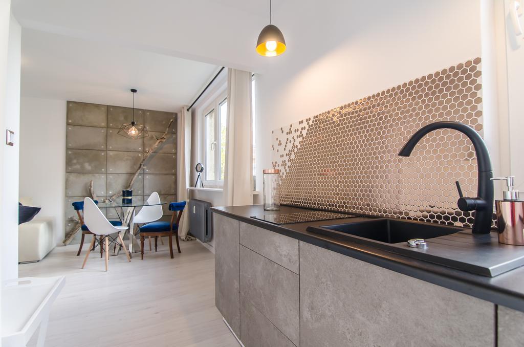 Apartament Szaro Na Bialym Władysławowo エクステリア 写真
